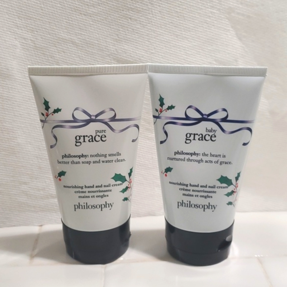 - Philosophy hand cream baby and pure grace